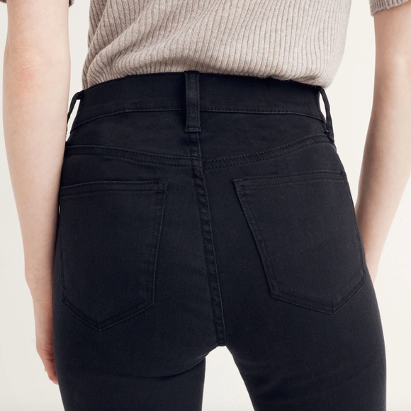 Madewell 9” High Rise Skinny Black Denim Jeans size 28 - Picture 7 of 15